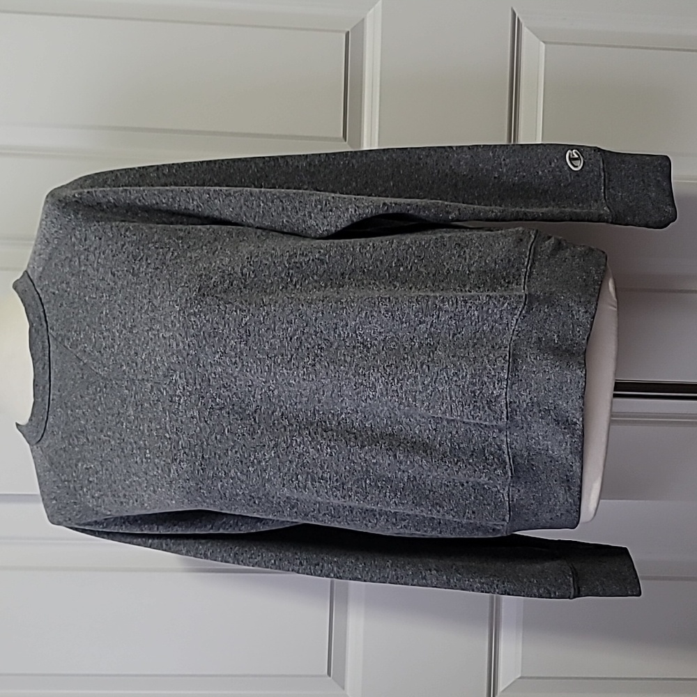 CHAMPION MEDIUM GREY COMFY COZY ATHLETIC APPAREL CREWNECK PULLOVER SWEATSHIRT - Picture 3 of 16